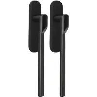 Formani Rivio by Gensler GL231PA massieve paarsgewijze set hefschuifdeurbeslag - PVD mat zwart