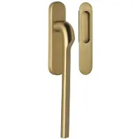 Formani Rivio by Gensler GL230 massieve set hefschuifdeurbeslag - PVD mat goud