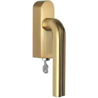 Formani ECLIPSE DR101-DKLOCK-O draaikiepgarnituur afsluitbaar linksdraaiend PVD mat goud