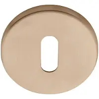 Formani Basics LBN50 sleutelplaatje ø52x6mm - PVD licht brons