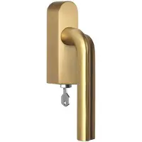 Formani Draaikiepgarnituur afsluitbaar linksdraaiend - Goud PVD - DR100-DKLOCK-O