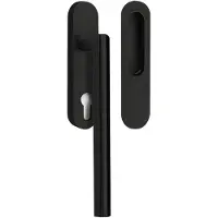 Formani Basics LB230Y hefschuifdeurbeslag PC69 - mat zwart