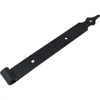 Online Deurbeslagshop Duimheng Ø16 400mm rustiek zwart