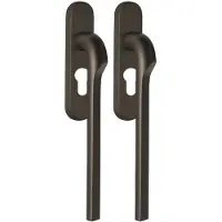 Formani Rivio by Gensler GL230PAY massieve paarsgewijze set hefschuifdeurbeslag inclusief cilindergat PC69 PVD - brons