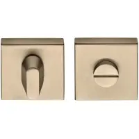 Formani Basics BSQWC53-ZI toiletsluiting vierkant zonder indicatie - PVD licht brons
