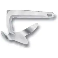 Lalizas Bruce Stainless Steel Anchor Zilver 5 kg