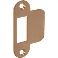 Formani Basics LBSPA-SFC sluitplaat afgerond tbv loopdeurslot - PVD licht brons