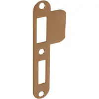 Formani Basics LBSPA-NYW sluitplaat afgerond tbv deursloten - PVD licht brons