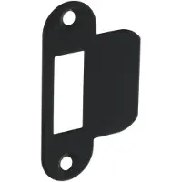 Formani Basics LBSPA-SFC sluitplaat afgerond tbv loopdeurslot - mat zwart