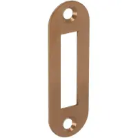 Formani Basics LBSPA-K sluitplaat afgerond tbv kastdeurslot - PVD licht brons