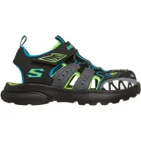 SKECHERS RAZOR SPLASH-RAPTOR QUEST Jongens Sandalen - Zwart