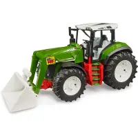 BRUDER Roadmax tractor met frontlader en kiepkar