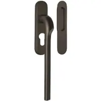 Formani Rivio by Gensler GL230Y massieve set hefschuifdeurbeslag inclusief cilindergat PC69 - brons