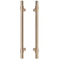 Formani Piet Boon ONE PB400 PA voordeurgrepen 300-400mm paarsgewijs - PVD licht brons