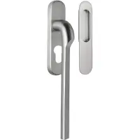 Formani Rivio by Gensler GL230Y massieve set hefschuifdeurbeslag inclusief cilindergat PC69 - mat RVS