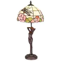 Baakman Tiffany stijl tafellamp 55 cm hoog