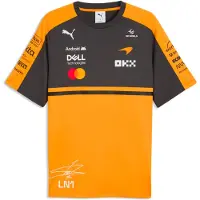 Puma Mclaren Lando Norris Replica T-shirt Met Korte Mouwen