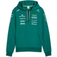 Puma Sweatshirt smaragd / wit