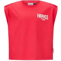 Retour Jeans T-shirt met backprint rood Meisjes Katoen Ronde hals Backprint - maat 104