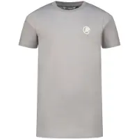 Raizzed T-shirt met backprint grijs Jongens Katoen Ronde hals Backprint - maat 140