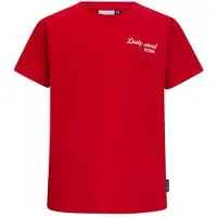 Retour Jeans T-shirt met backprint rood Jongens Katoen Ronde hals Backprint - maat 110