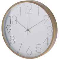 Koopman Wandklok met grote cijfers, diameter 30,5 cm