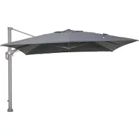 Garden Impressions Hawaii big pole ii zweefparasol 350x350 taupe/royal