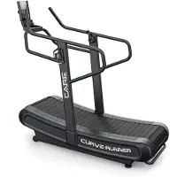 Care CURVE RUNNER - Gebogen en connected loopband - 4 handmatige weerstandsniveaus - 8 programma’s - Voor gebruik in de sportschool of thuis