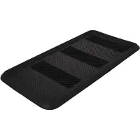 KOTARBAU Schoenenlekbak, Lekbak Schoenen, Rubber, 80x40 cm, Zwart, Schoenenmat, Onderlegger Schoenen, Schoenendruipbak, Schoenmat, Schoenafdruipbak