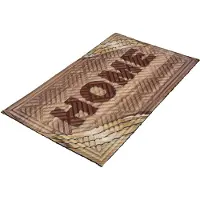 KOTARBAU Droogloopmat, Deurmat Binnen, Rubber Polypropyleen, 45 x 75 cm, Schoonloopmat, Inloopmat, Vuilvanger, Vuilvangmat, Entreemat, Rechthoekig- Antislip, met Opdruk Home