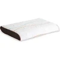 M line hoofdkussen Pillow You Roze - Traagschuim - Zijslaper