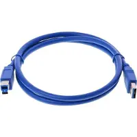 DeLOCK USB A naar USB B - 1 meter - Blauw -
