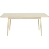 Stolab Miss Holly tafel 235x100 cm berkenhout licht matgelakt, 2 inlegbladen