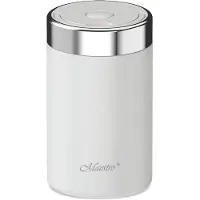 Maestro Voedselthermos - Lunchtrommel - 750ml - RVS 304 - Warmhoudcontainer met Ontluchter en Handvat - Wit