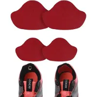 Shoeple Hak Reparatie Schoen (4 stuks) - Hielzooltjes - Inlegzool - Hakbeschermers - Rood