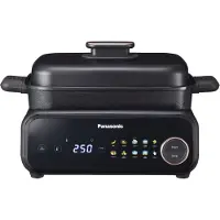 Panasonic NF-GM400 4-in-1 Multi-Cooker Tafelgrill – 9 Programma’s – 40–250°C – Rookafzuiging – Vaatwasmachinebestendig – Zwart