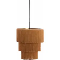 Light & Living Touwtjes hanglamp Malaika Ø 45cm - bruin
