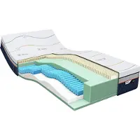 M line Iconic Hero 6 Latex matras 90 x 200 x 26 cm - tot 140 kg