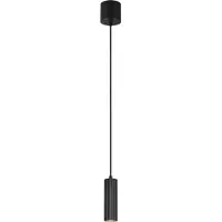 TRIO SOKA - Hanglamp - Zwart mat - excl. 1x GU10 5 W - In hoogte verstelbaar