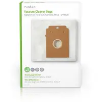 Nedis DUBG222SIB4, Stofzuigzak, Synthetisch, 4 stuks