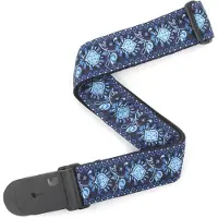 Daddario 2 Woven Guitar Strap Monterey 2 Blue