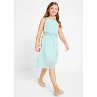 Bonprix Chiffon jurk met paillettenband maat 176
