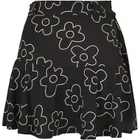Urban Classics Rok zwart / wit