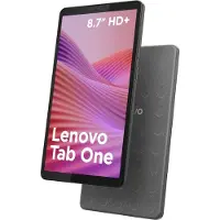 Lenovo Tab One, 22,1 cm (8,7 inch), 1340 x 800 pixels, 64 GB, 4 GB RAM, Android 14, grijs