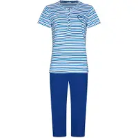 Rebelle Katoenen pyjama blauwe strepen | Maat 40