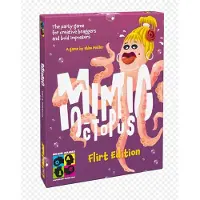 Brain Games gezelschapsspel Mimic Octopus Flirt interactief kaartspel.