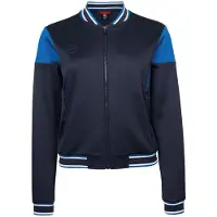 The Indian Maharadja Tennisvest Women Pique Bomber Jacket Night Blue-M