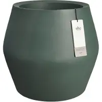 Elho June Split Low 46 - UV-bestendig en Kleurvaste Bloempot - Binnen & Buiten - Ø 46.0 x H 42.6 cm - Smaragdgroen