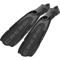 Cressi Gara Modular Sprint Freediving Fins Zwart EU 38-39