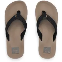Reef Kids Ahi slippers zwart/bruin Meisjes Rubber Effen - maat 33